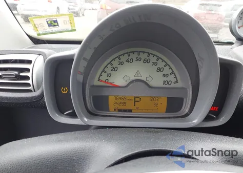 2008 Smart Fortwo Passion z USA, uszkodzony, nr VIN WMEEK31X08K188842